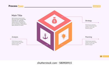 Cube Diagram Slide Template