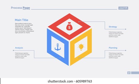Cube Diagram Slide Template