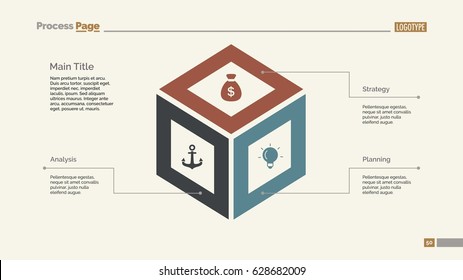 Cube Diagram Slide Template