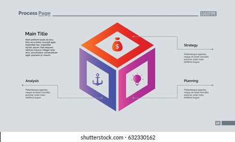 Cube Diagram Slide Template