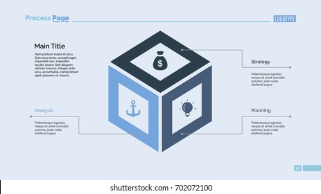 Cube Diagram Slide Template