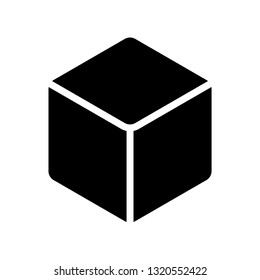 cube favorites icon vector