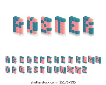 Cube Font II