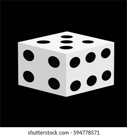 cube game icon vector