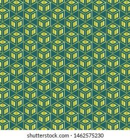 Cube geometric pattern vector file. Scaleable to any size. Van be use as a background.