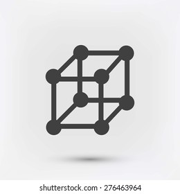  cube icon 