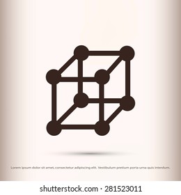  cube icon 