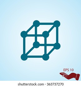  cube icon 