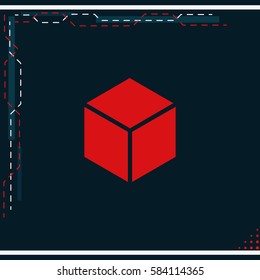 Cube icon.