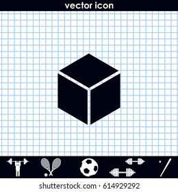 Cube icon.