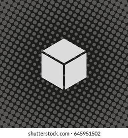 Cube icon.