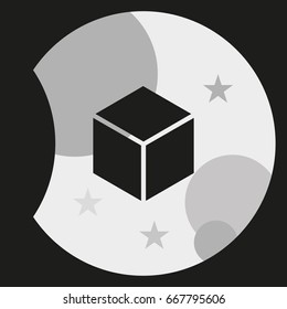 Cube icon.