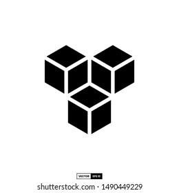 cube icon, design inspiration vector template for interface and any purpose