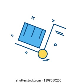 Cube icon design vector