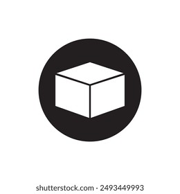 cube icon illustration element design