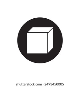 Cube Icon Illustration Element Design