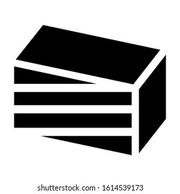 cube icon isolated sign symbol vector illustration - high quality black style vector icons
