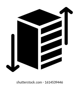 cube icon isolated sign symbol vector illustration - high quality black style vector icons

