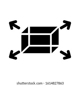 cube icon isolated sign symbol vector illustration - high quality black style vector icons
