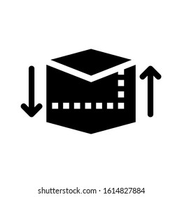 cube icon isolated sign symbol vector illustration - high quality black style vector icons
