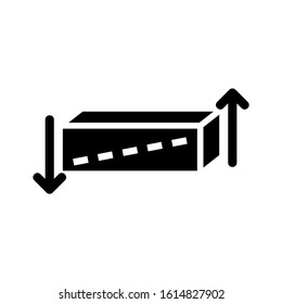 cube icon isolated sign symbol vector illustration - high quality black style vector icons
