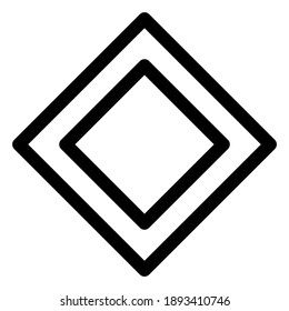 icono de cubo o logotipo símbolo de signo aislado ilustración vectorial - iconos vectoriales de estilo negro de alta calidad
