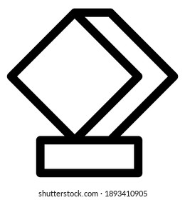 cube icon or logo isolated sign symbol vector illustration - high quality black style vector icons
