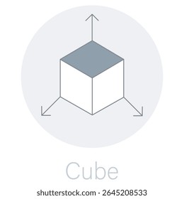 Ícone Cubo, Precisão Estruturada O Poder do Cubo, Construindo Blocos de Inovação Uma Perspectiva Cubo