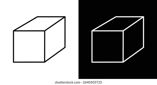 Cube icon symbol concept for graphic design, Website, UI. EPS