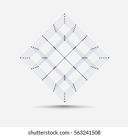 Cube icon vector