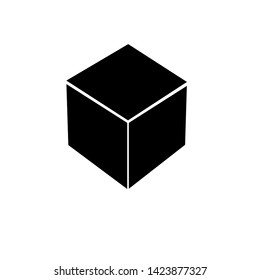 cube icon vector app website or moblie phone consep
