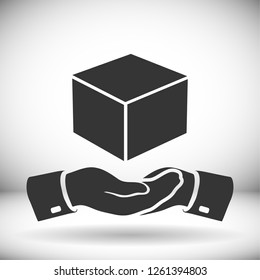 cube icon. Vector  Eps 10 