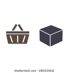 cube icon. Vector  Eps 10 . Lorem Ipsum Flat Design 
