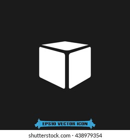 Cube icon vector illustration eps10