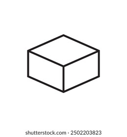 cube icon vector illustration logo design