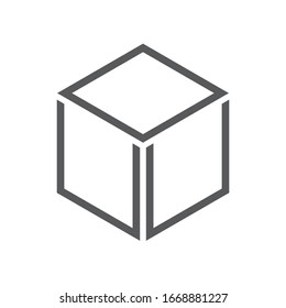 
Signo De Vector De Ícono De Cubo Y Símbolo Aislado En Concepto De Logotipo De Cubo De Fondo Blanco 