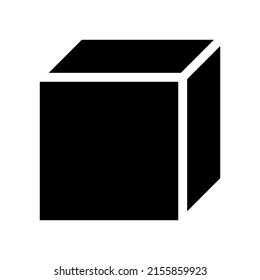 Cube Icon Vector Symbol Design Illustration