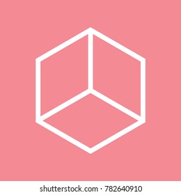 Cube logo design icon