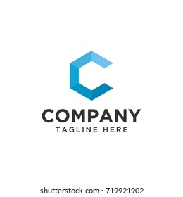 cube logo design template