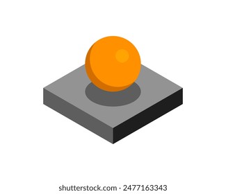 Logotipo de cubo, diseño de Vector geométrico. Empresa de logotipo de caja, emblema de tecnología de moda en estilo pixel.