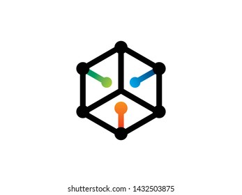 Cube Logo Template, Icon, Symbol
