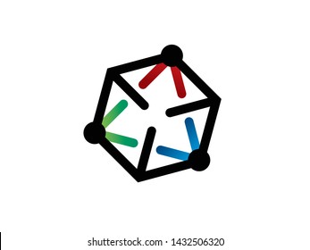 Cube Logo Template, Icon, Symbol