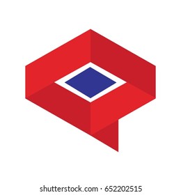 Cube logo vector