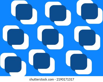 Cube motif pattern abstract geometric continuous background. Modern ditsy floral dress fabric design textile swatch all over print block