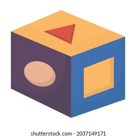 cube to play over white