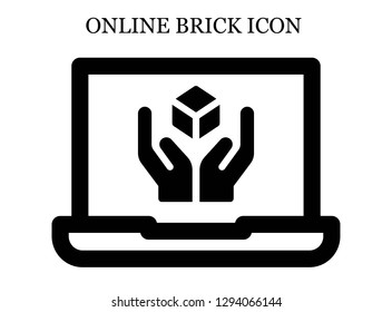 Cube search icon. Editable Cube search icon for web or mobile.