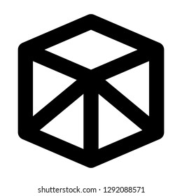 cube shape hexagon mathematics design geometry statistics  