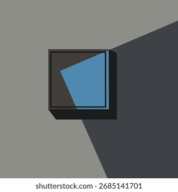Cube, Square Art design, Abstract

