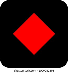 Cube square vector icon