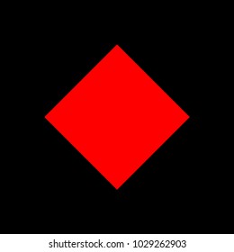 Cube square vector icon